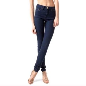 BDG High Rise Cigarette Jean - Dark Blue